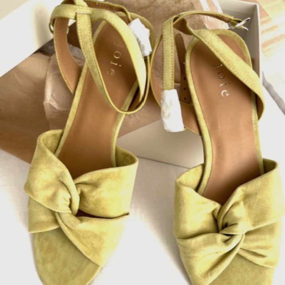 JOIE SUEDE MALLISON SANDALS NWT (8)